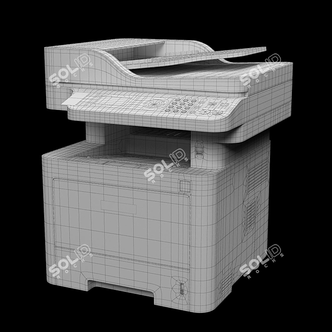 Samsung ProXpress M3870: High-Performance Multifunction Printer 3D model image 2