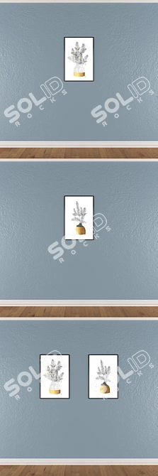 Artistic Wall Decor Set: No. 543 3D model image 3