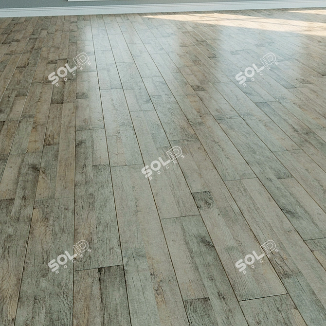 WINEO Laminate Flooring: Natural Wood Parquet 3D model image 2