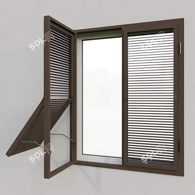  Elegant Shutter Collection 3D model image 1