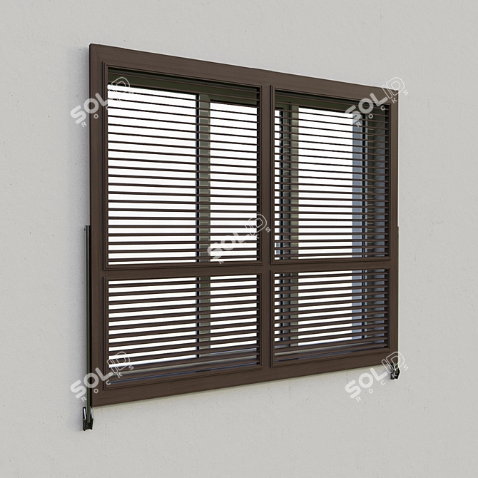 Animated Shutters 8: Vray, Corona Renders 3D model image 2