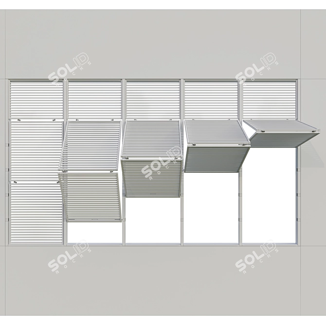  Stylish Shutters for Stunning Interiors 3D model image 3