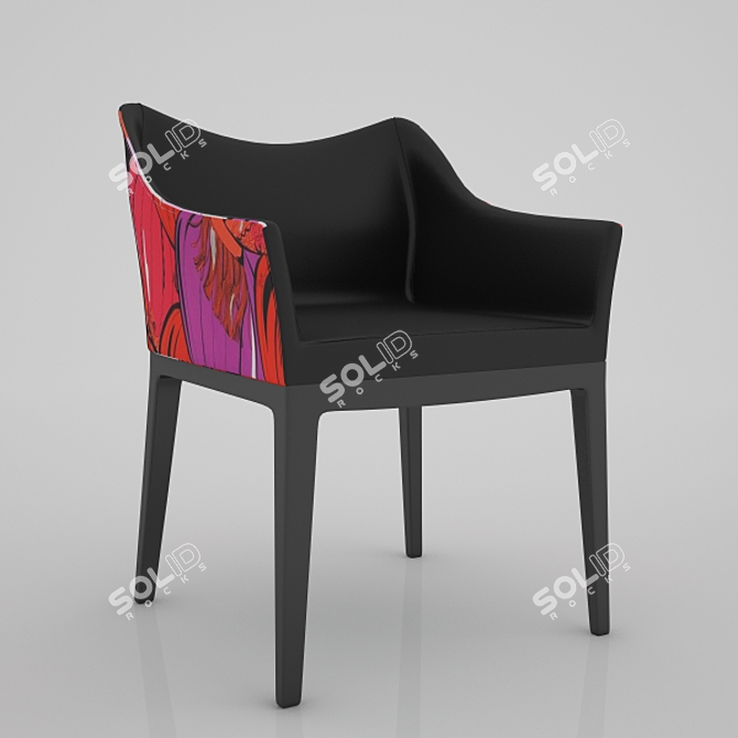 Sleek and Elegant: Kartell Madame Chair 3D model image 1