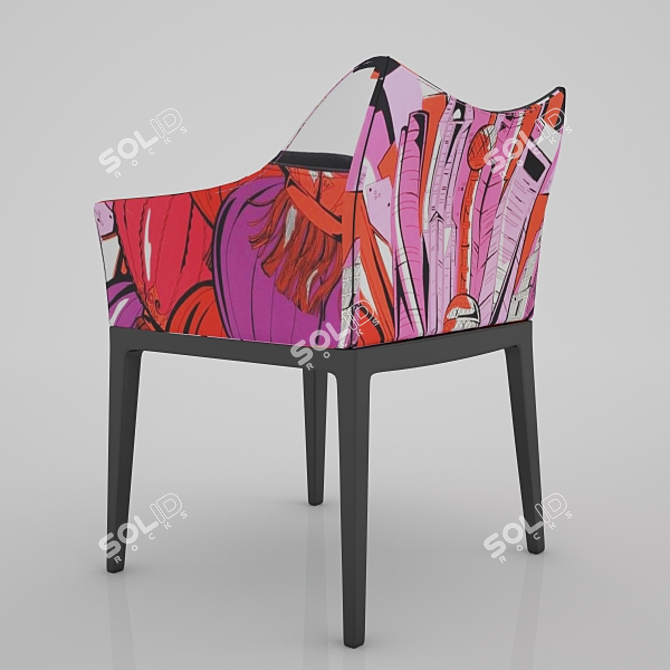 Sleek and Elegant: Kartell Madame Chair 3D model image 2
