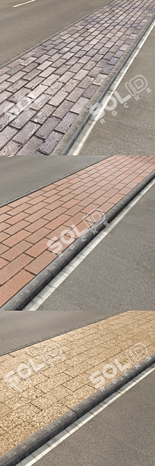 Title: Versatile Road Pavement Collection 3D model image 2