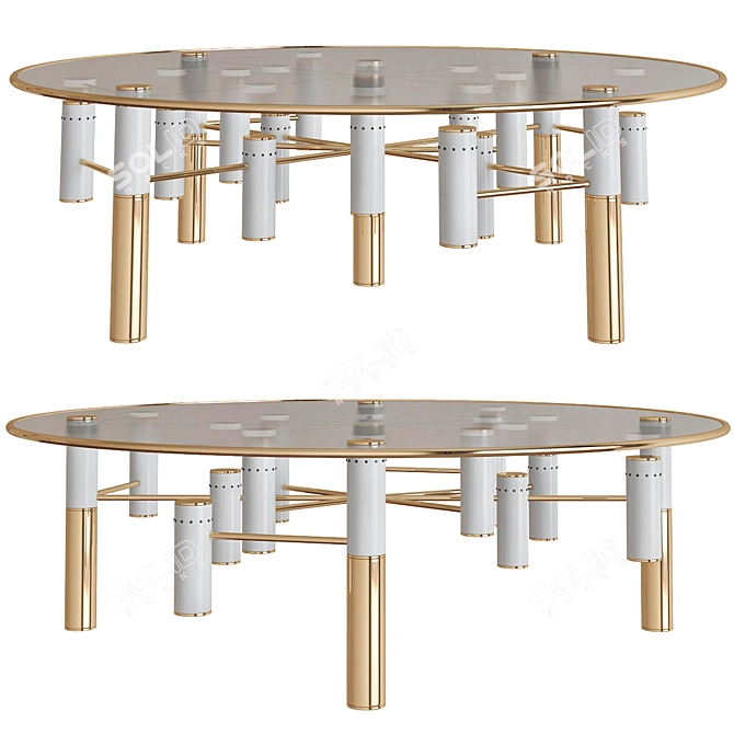 Konstantin Coffee Table: Essential Home by Covet Lounge 3D model image 1