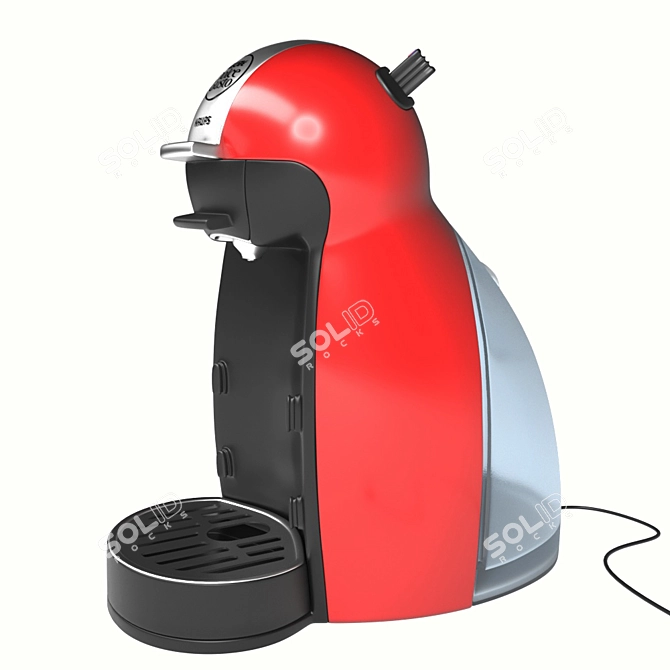 NESCAFE Krups Coffee Machine 3D model image 1