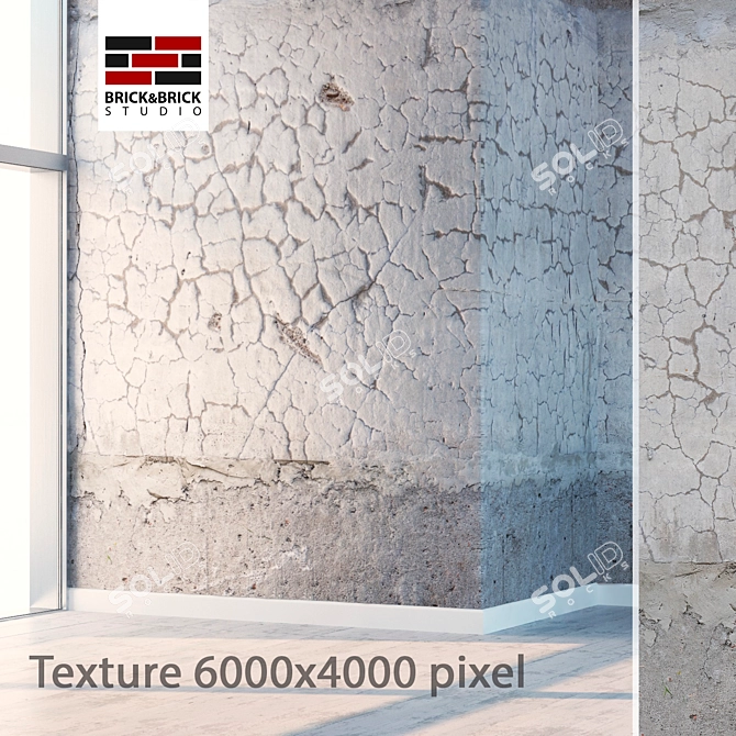 Seamless Stucco Texture - High Detail 3D model image 1