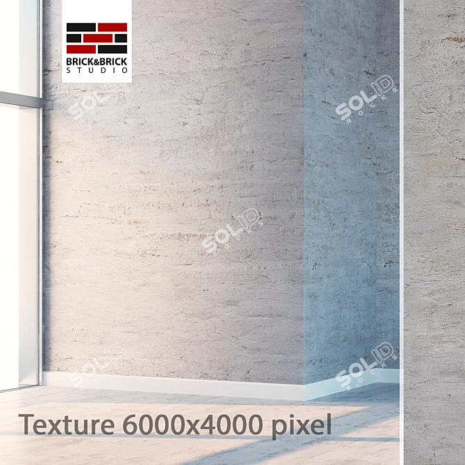 Title: Seamless Plaster Texture Set 3D model image 1