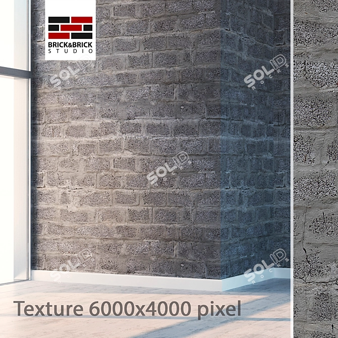 Seamless Detailed Blocks 3D model image 1