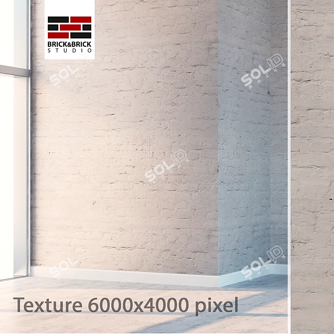 Seamless High-Detail Stone Texture 3D model image 1