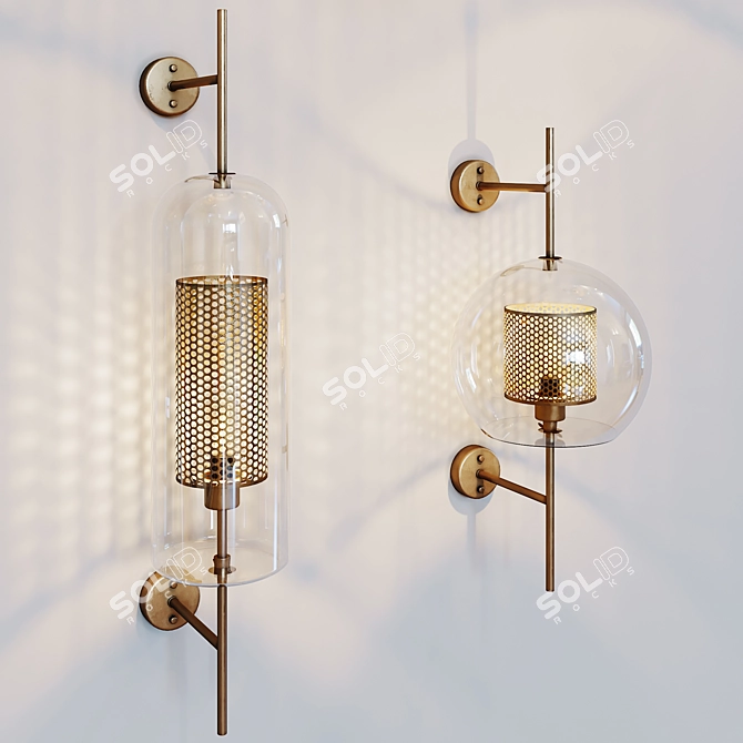 Elegant Venito Lights Collection 3D model image 2