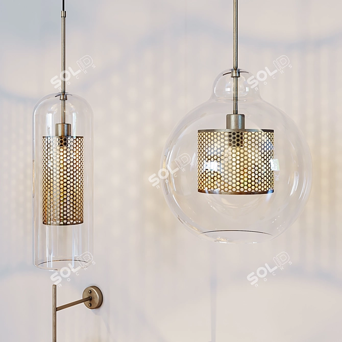 Elegant Venito Lights Collection 3D model image 3