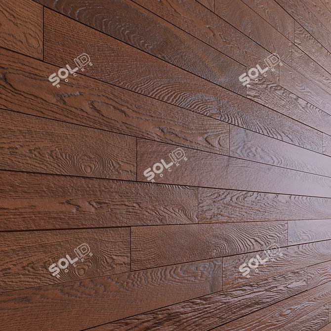 Multisub Wood Panel - Vray Material 3D model image 2