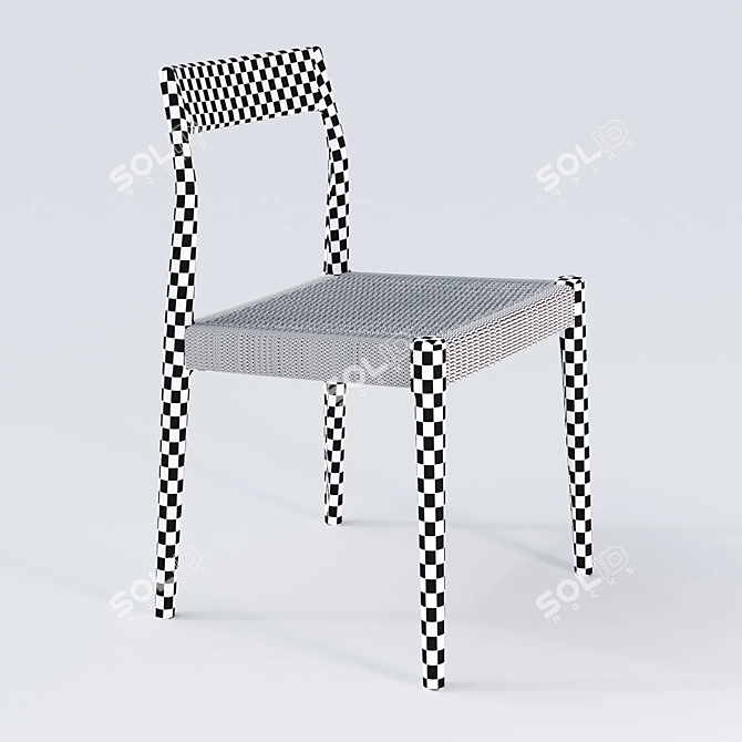 GREAT DANE Moller: Danish Design Chair 3D model image 3