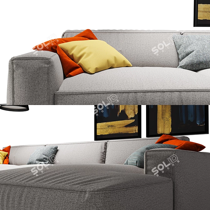 Ditre Italia Buble Blob Corner Sofa 3D model image 2