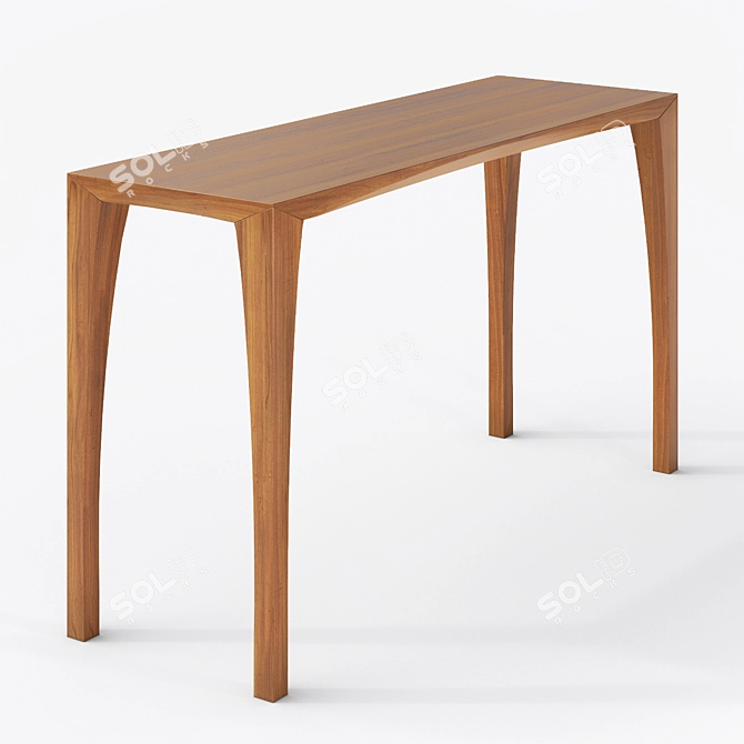 Elegant Johansen Hall Table 3D model image 1