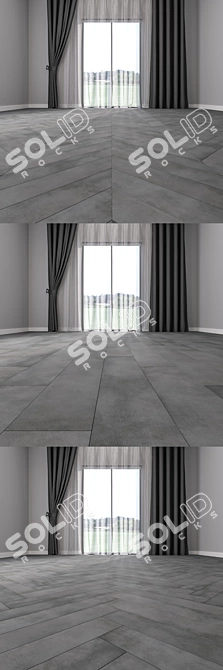  Multi-Texture Parquet Flooring Set 3D model image 3