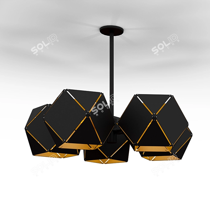 ST-Luce Enigma Pendant Light 3D model image 1