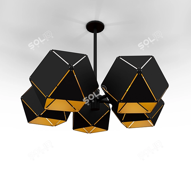 ST-Luce Enigma Pendant Light 3D model image 2