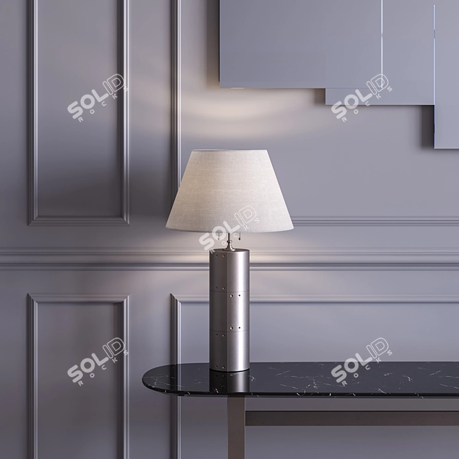 Modern Console Set - Vray Material 3D model image 3