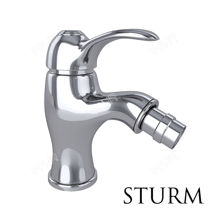 STURM Rosie Bidet Mixer 3D model image 2