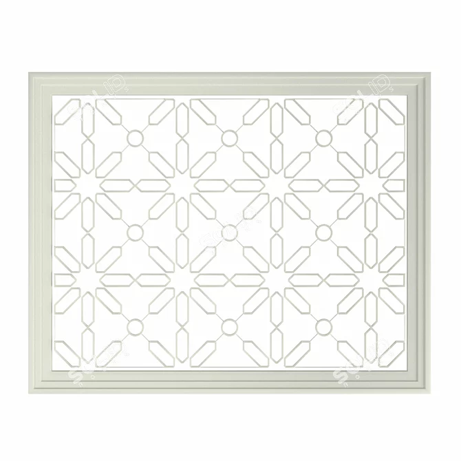 RODECOR Nabokov F3 Ceiling Decoration 3D model image 2