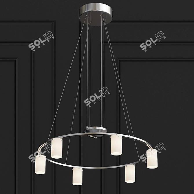  Round Suspension with Counter Weights 3D model image 1