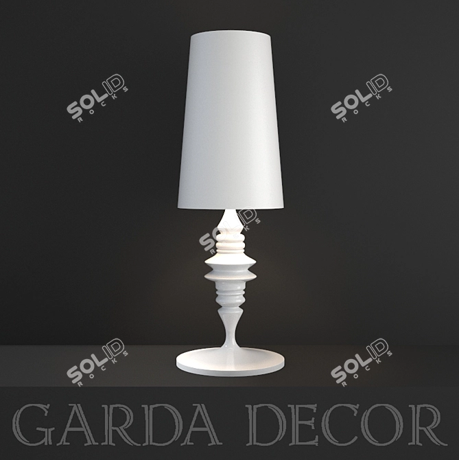 Garda Decor Desk Lamp 3D model image 1