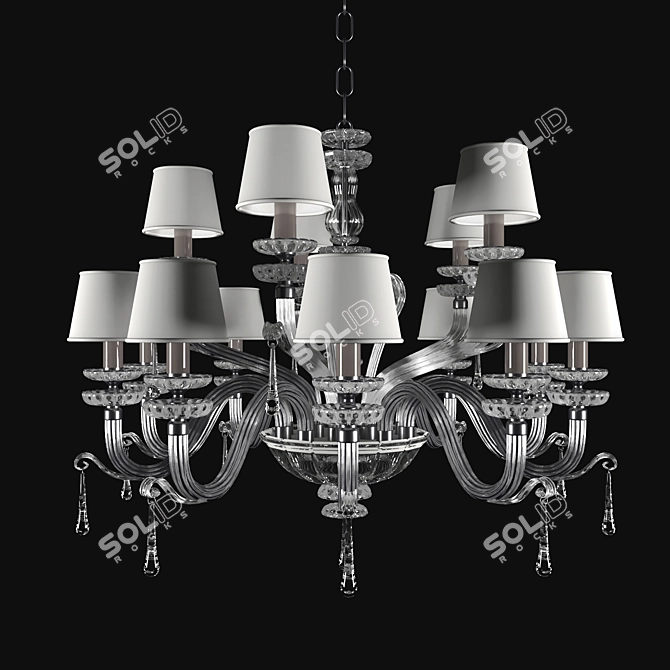 Italian Marina Chandelier 3D model image 1