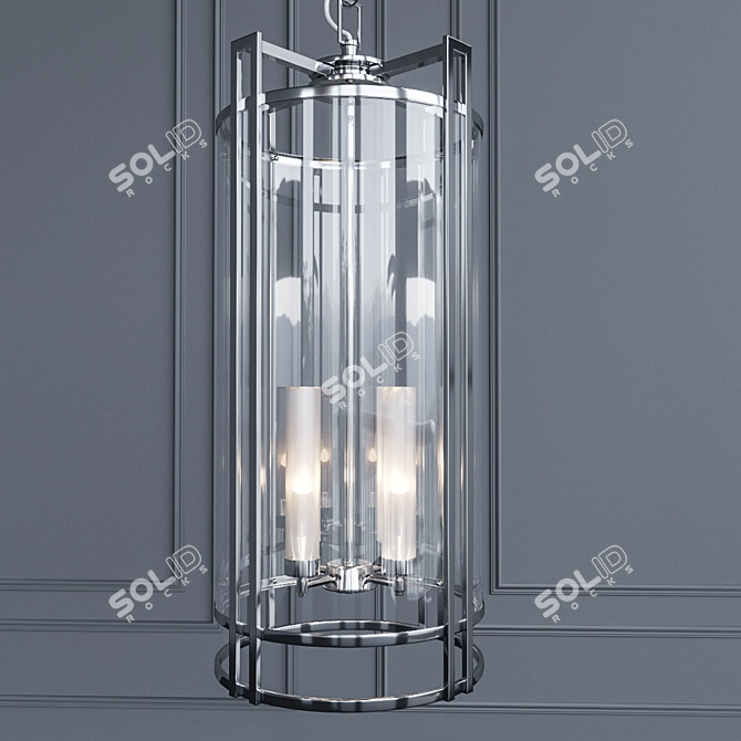 City Lights Pendant Lamp 3D model image 1