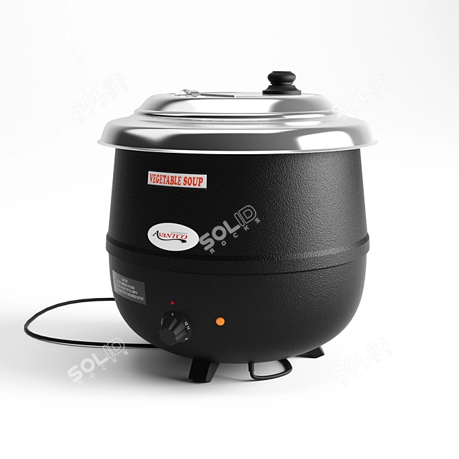 Avantco 14 Qt. Soup Kettle 3D model image 1