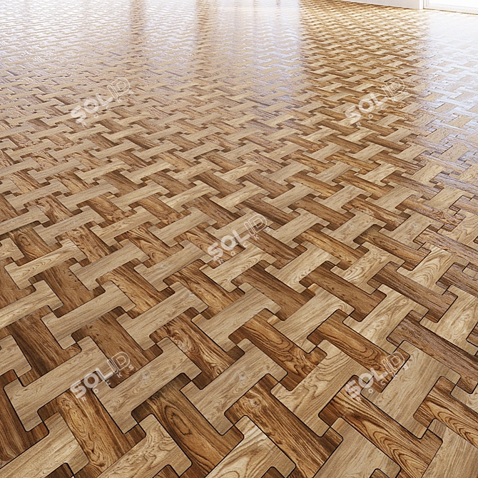 4K Seamless Floor Texture 3D model image 1