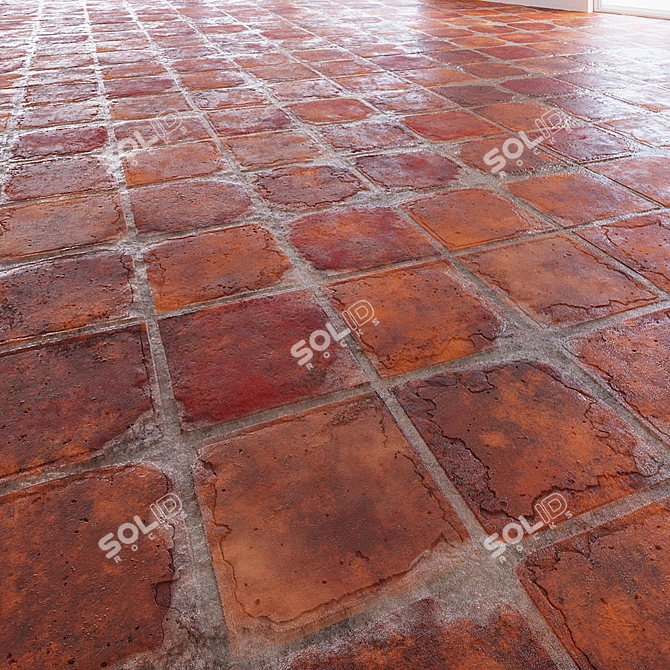 4k Seamless Texture Floor 3D model image 1