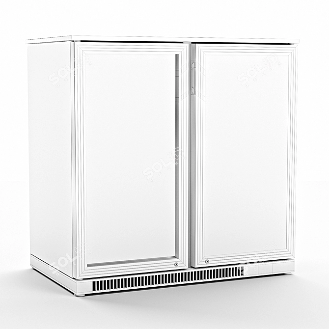 Prodis Refrigerator NT-Series 3D model image 3
