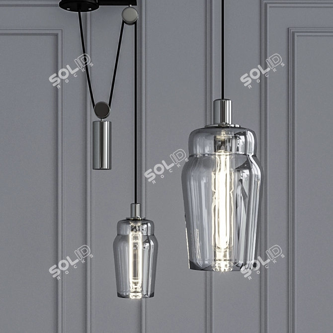 Troy Lighting Citizen Set - Stylish and Compact Lighting Duo 3D model image 1