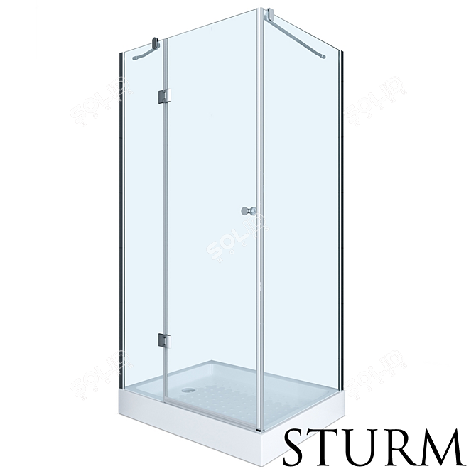 STURM Arena Shower Enclosure 3D model image 1