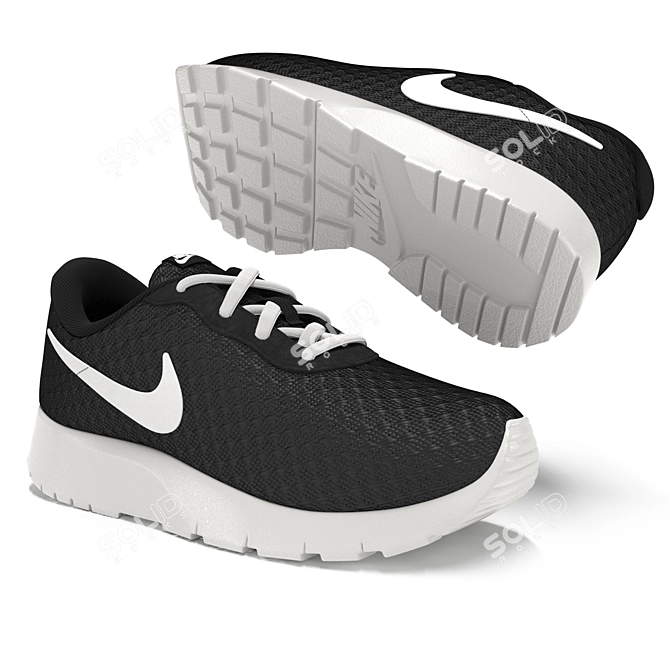 NIKE TANJUN Sneakers 3D model image 1