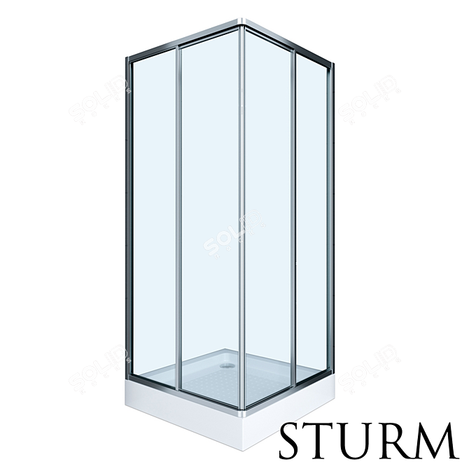 STURM Inspiration Shower Enclosure 3D model image 1