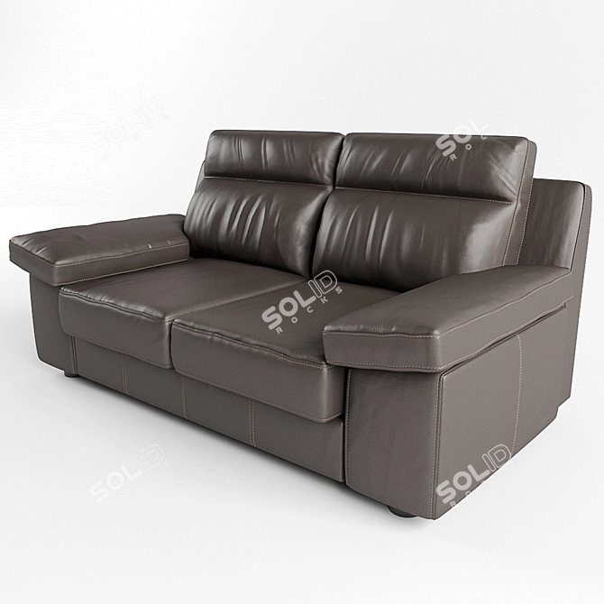 Caliaitalia Taylor: Contemporary Classic Sofa Comfort 3D model image 1