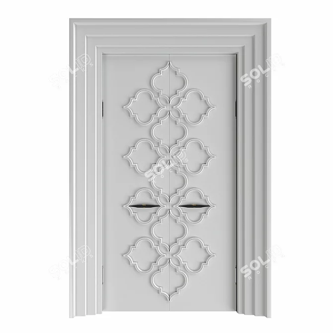 RODECOR Rambov Decorative Door Design 3D model image 2