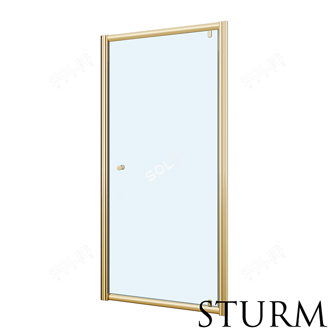 STURM Puerta Niche Shower Door 3D model image 2