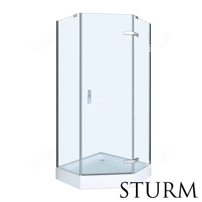STURM Star New Shower Enclosure 3D model image 1