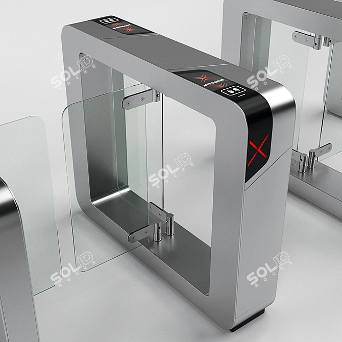 Innovative Access Control System 3D model image 2