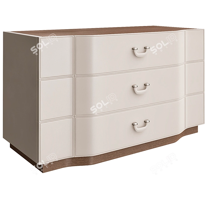 Luxurious Valentino Commode 3D model image 1