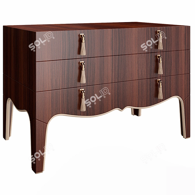Royal Collection Commode 3D model image 1