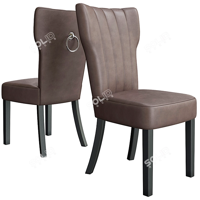 Elegant Stain-Proof Chair 3D model image 1