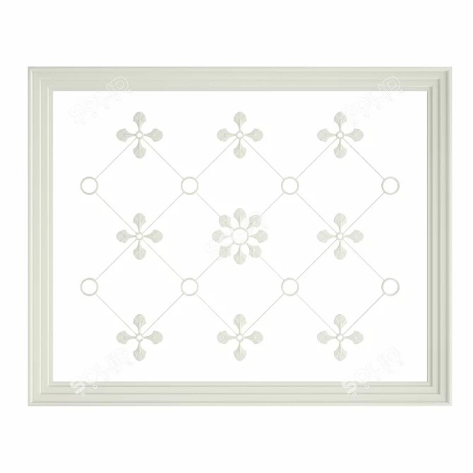 Elegant Lalique Ceiling RODECOR 3D model image 2