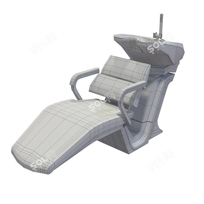 Professional Hairdresser Wash "RS ELITE 3D model image 3