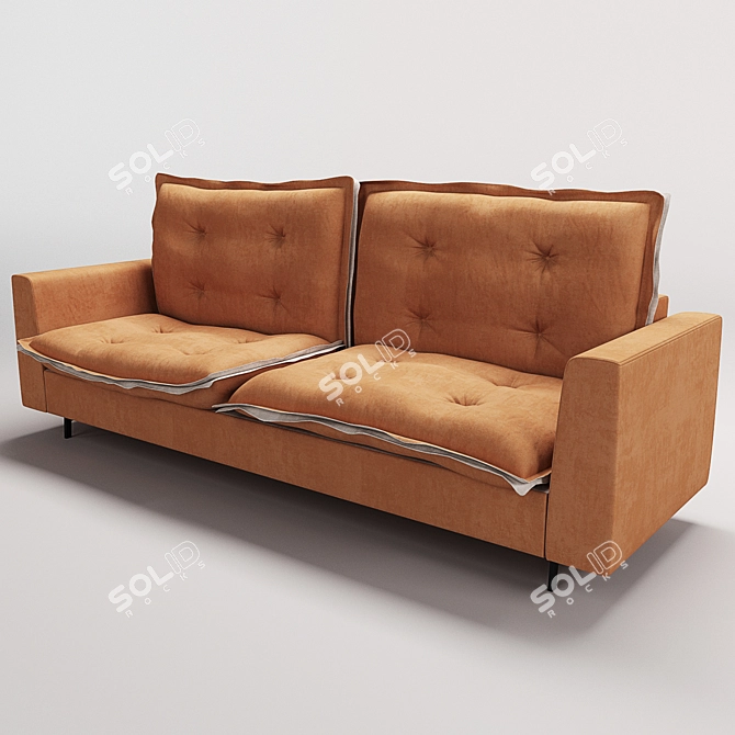 Voluptuous Elegance: Moradillo Only Sofa 3D model image 1